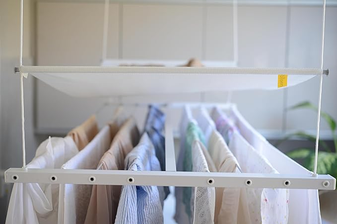 Ceiling Mounted Pulley Drying Rack
