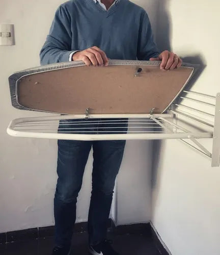 EU Tabla De Planchar De Pared Con Funda Aluminizada