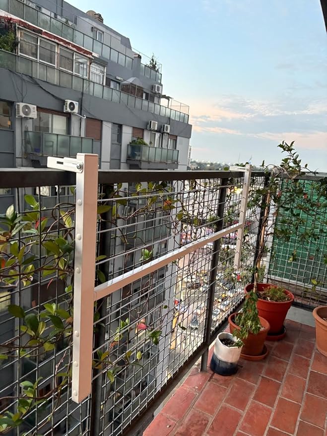 Balcony and Wall Mounted Drying Rack 2 in 1