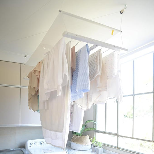 Ceiling Mounted Pulley Drying Rack